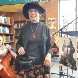 Sheila Mcleod Arnopoulos at Paragraphe Bookstore for the launch of her book Out of Bounds.